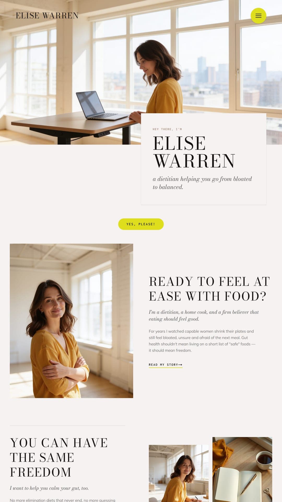 Elise Warren demonstration site
